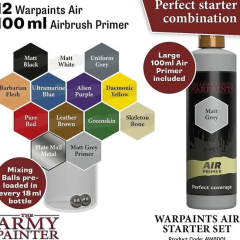 Army Painter: Warpaints Airbrush Starter Set