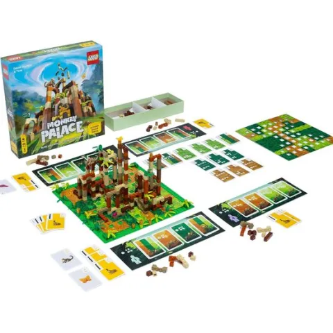 Asmodee: Monkey Palace - Lego Board Game