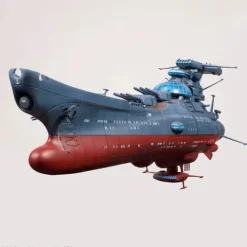 Bandai Battleship Yamato 3199 Wave Motion Experiment Ship Ginga 1/1000 Scale Model Kit