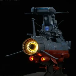 Bandai Battleship Yamato 3199 Wave Motion Experiment Ship Ginga 1/1000 Scale Model Kit