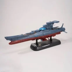 Bandai Battleship Yamato 3199 Wave Motion Experiment Ship Ginga 1/1000 Scale Model Kit