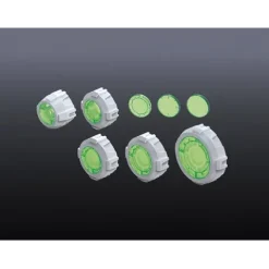 Bandai Builders Parts MS Sight Lens Green 01 HG 1/144 Scale Model Kit