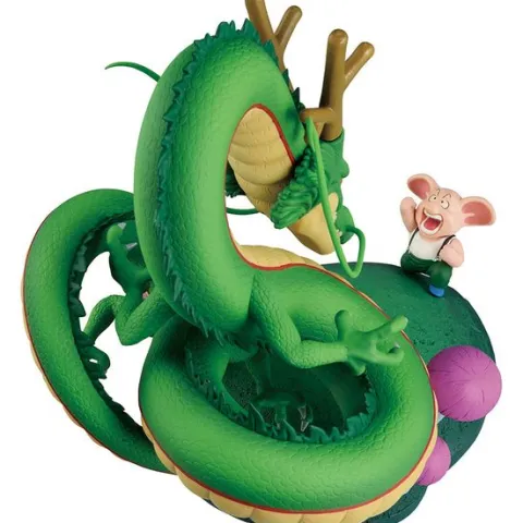 Bandai Dragon Ball Ichibansho Oolong & Shenron (Dragon History II) Revible Moment Figure