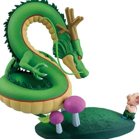 Bandai Dragon Ball Ichibansho Oolong & Shenron (Dragon History II) Revible Moment Figure