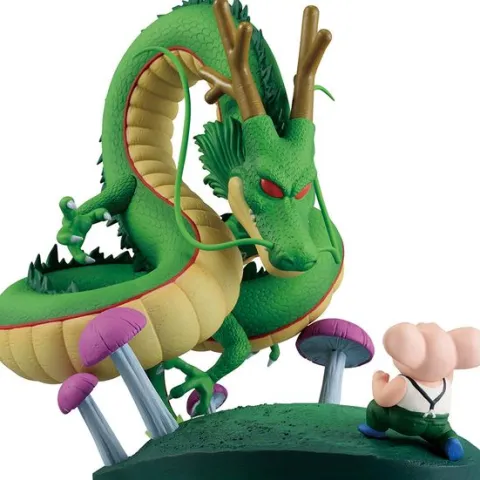 Bandai Dragon Ball Ichibansho Oolong & Shenron (Dragon History II) Revible Moment Figure