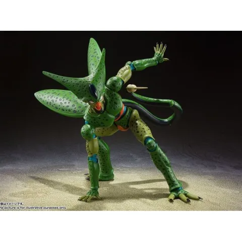 Bandai Dragon Ball Z S.H.Figuarts Cell (First Form) Action Figure