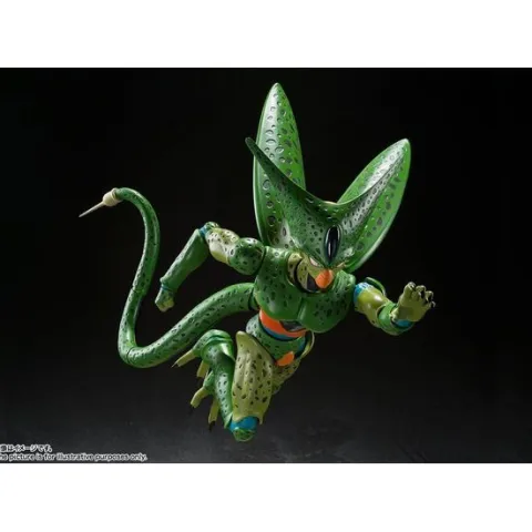Bandai Dragon Ball Z S.H.Figuarts Cell (First Form) Action Figure