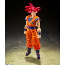 Bandai Dragon Ball Z S.H.Figuarts Super Saiyan Son Goku (Saiyan God Instilled with the Light of Righteous Hearts) Action Figure