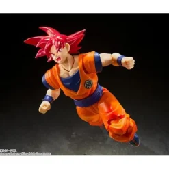 Bandai Dragon Ball Z S.H.Figuarts Super Saiyan Son Goku (Saiyan God Instilled with the Light of Righteous Hearts) Action Figure
