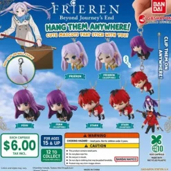 Bandai Frieren Beyond Journey's End Hanging Mascot Gashapon Gacha Toy - 1 Random