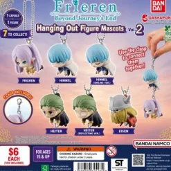 Bandai Frieren Beyond Journey's End Hanging Vol. 2 Mascot Gashapon Gacha - 1 Random