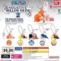 Bandai Gashapon One Piece Negative Hollow Swing Mascot 2 Gacha Keychain - 1 pc