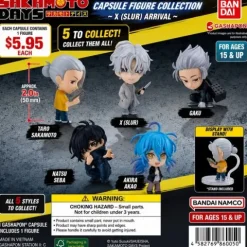 Bandai Gashapon Sakamoto Days Slur X Appears Collection Gacha Figure - 1 Random
