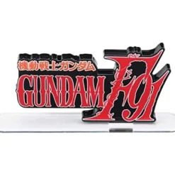 Bandai Gundam F91 Logo Display