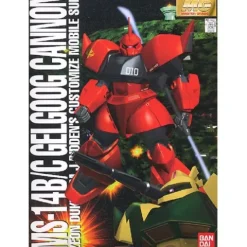 Bandai Gundam MS-14B/C Gelgoog Cannon MG 1/100 Scale Model Kit