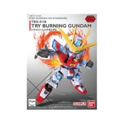 Bandai Hobby Build Fighters SD EX-Standard 011 Try Burning Gundam Model Kit