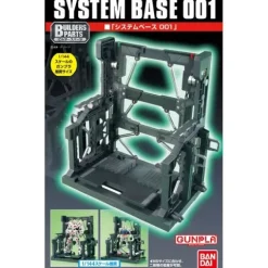 Bandai Hobby EXP003 System Base 001 Black HG 1/144 Builders Parts Model Kit