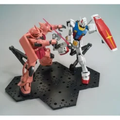 Bandai Hobby Gundam Action Base 4 Black Gunpla 1/100 Scale Display Stand