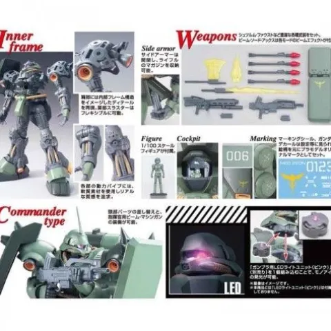 Bandai Hobby Gundam Geara Doga MG 1/100 Model Kit