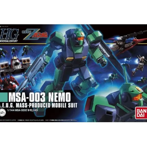 Bandai Hobby Gundam HGUC #159 Nemo Zeta Ver. HG 1/144 Model Kit