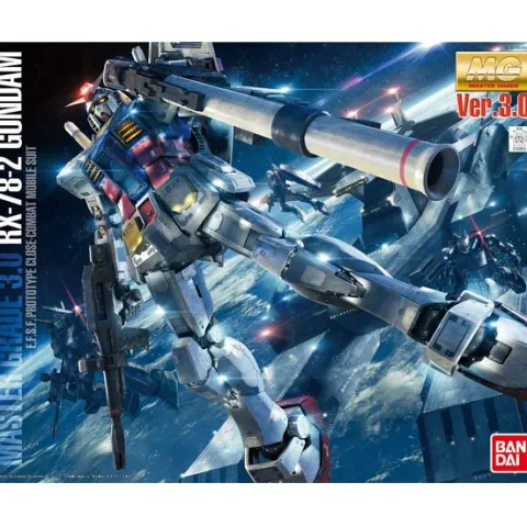 Bandai Hobby Gundam RX-78-2 Ver 3.0 MG 1/100 Model Kit