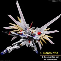 Bandai Hobby Gundam SEED Freedom Mighty Strike Freedom Gundam HG 1/144 Model Kit
