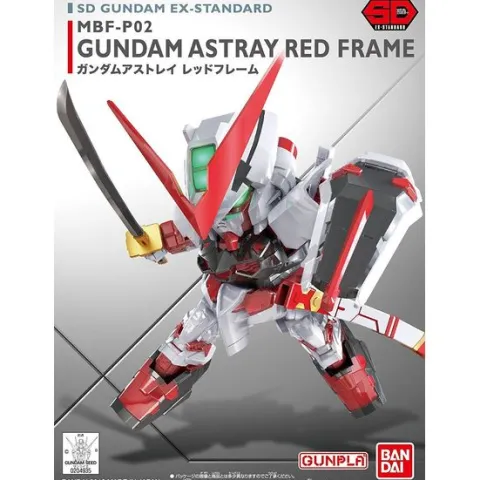 Bandai Hobby Gundam SEED SD EX-Standard 007 Astray Red Frame Gundam Model Kit