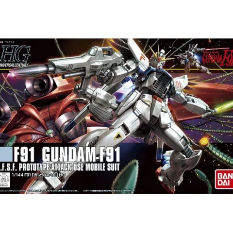 Bandai Hobby HGUC Gundam F91 HG 1/144 Model Kit
