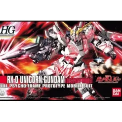 Bandai Hobby HGUC #100 RX-0 Unicorn Gundam (Destroy Mode) HG 1/144 Model Kit