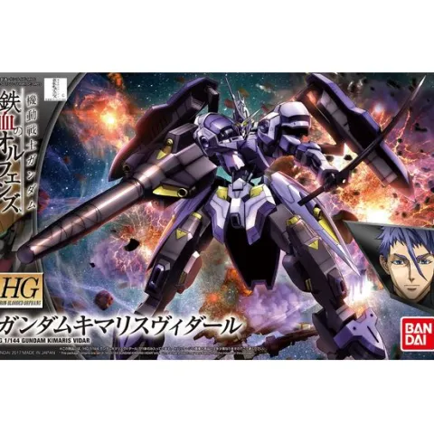Bandai Hobby IBO Iron-Blooded Orphans Gundam Kimaris Vidar HG 1/144 Model Kit