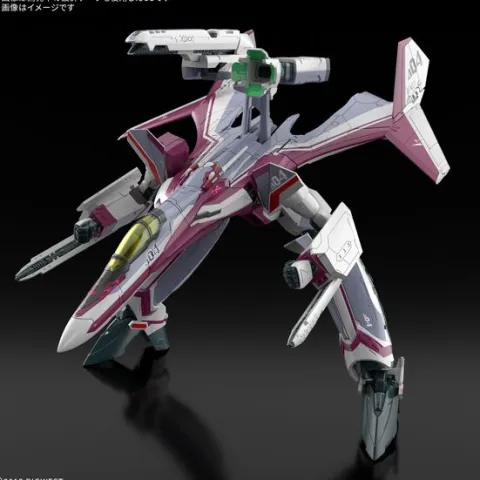 Bandai Hobby Macross VF-31C Siegfried (Mirage Farina Jenius) Deluxe Set 1/100 Scale HG Model Kit