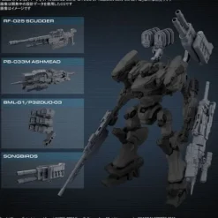Bandai Hobby 30MM Option Parts Armored Core VI Weapon Set 02 Model Kit