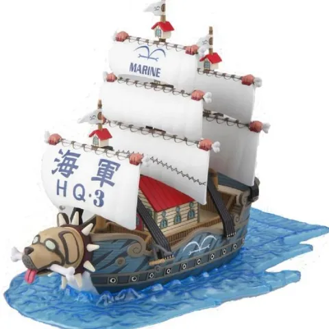 Bandai Hobby One Piece Garp's Marine Warship Grand Ship Collection Model Kit