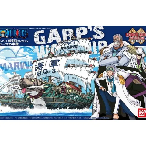 Bandai Hobby One Piece Garp's Marine Warship Grand Ship Collection Model Kit