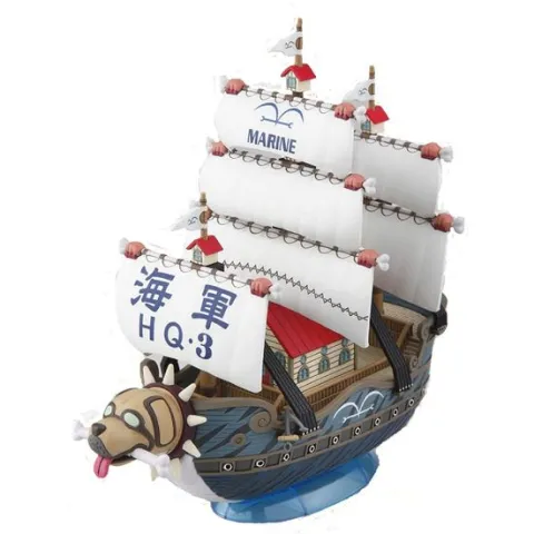Bandai Hobby One Piece Garp's Marine Warship Grand Ship Collection Model Kit