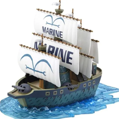 Bandai Hobby One Piece Marine Warship Grand Ship Collection Model Kit