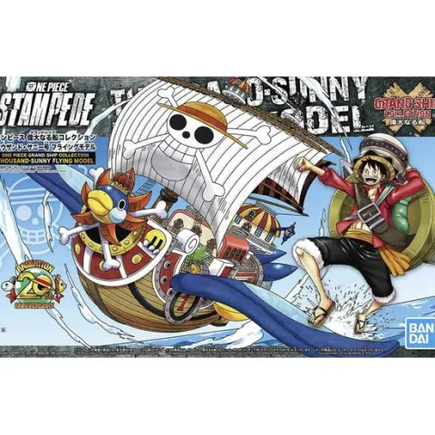Bandai Hobby One Piece Stampede Thousand Sunny Ship Flying Model Kit