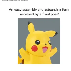 Bandai Hobby Pokemon Pikachu Quick Model Kit