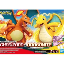 Bandai Hobby Pokemon Plamo Charizard & Dragonite Figure Model Kit