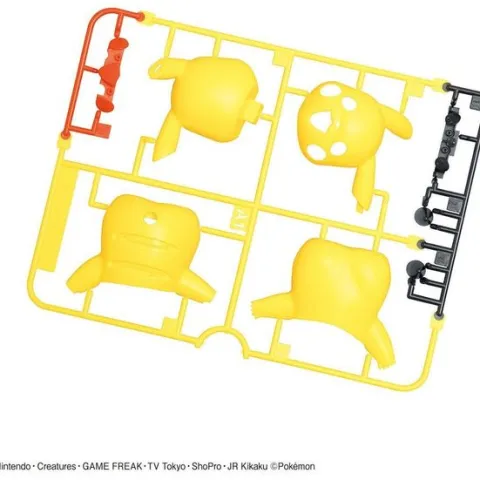 Bandai Hobby Pokemon PLAMO Collection Quick!! 01 Pikachu Plastic Model Kit