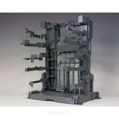 Bandai Hobby RX-0 Unicorn Gundam HD Color with MS Cage MG 1/100 Model Kit