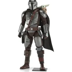 Bandai Hobby Star Wars The Mandalorian & Grogu 1/12 Scale Figure Model Kit