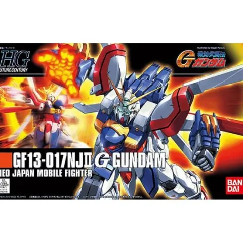 Bandai Mobile Fighter G Gundam HGFC #110 G Gundam HG 1/144 Model Kit