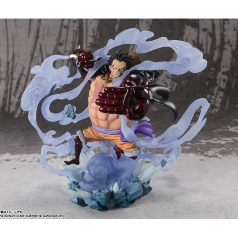 Bandai One Piece FiguartsZERO Extra Battle Monkey D. Luffy (Gear 4) Battle of Monsters on Onigashima Figure