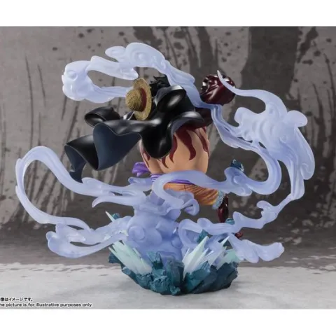 Bandai One Piece FiguartsZERO Extra Battle Monkey D. Luffy (Gear 4) Battle of Monsters on Onigashima Figure