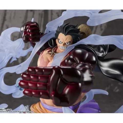 Bandai One Piece FiguartsZERO Extra Battle Monkey D. Luffy (Gear 4) Battle of Monsters on Onigashima Figure