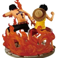 Bandai One Piece Ichibansho Ace and Luffy Dramatic Memories Revible Moment Figure