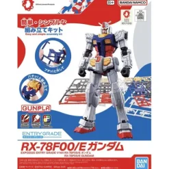 Bandai Osaka Expo2025 Entry Grade RX-78F00/E Gundam 1/144 Scale Model Kit