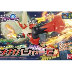 Bandai Pokemon Plamo 37 Select Series Collection Mega Blaziken Model Kit