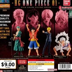 Bandai Premium Gashapon One Piece HG Figure Collection 01 Gacha - 1 Random